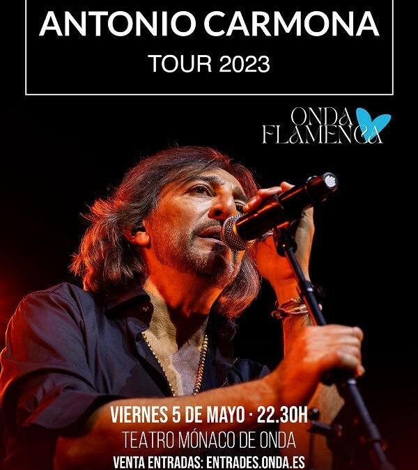 Antonio Carmona actuó en el “Festival Onda Flamenca”